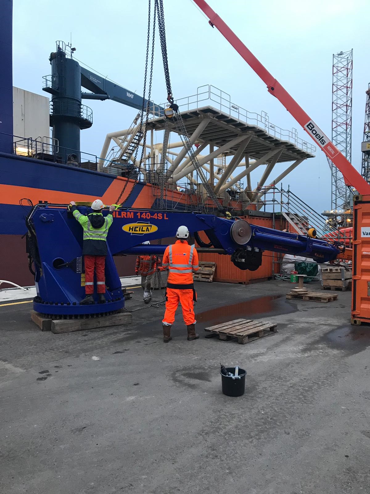 overhaul Aeolus crane